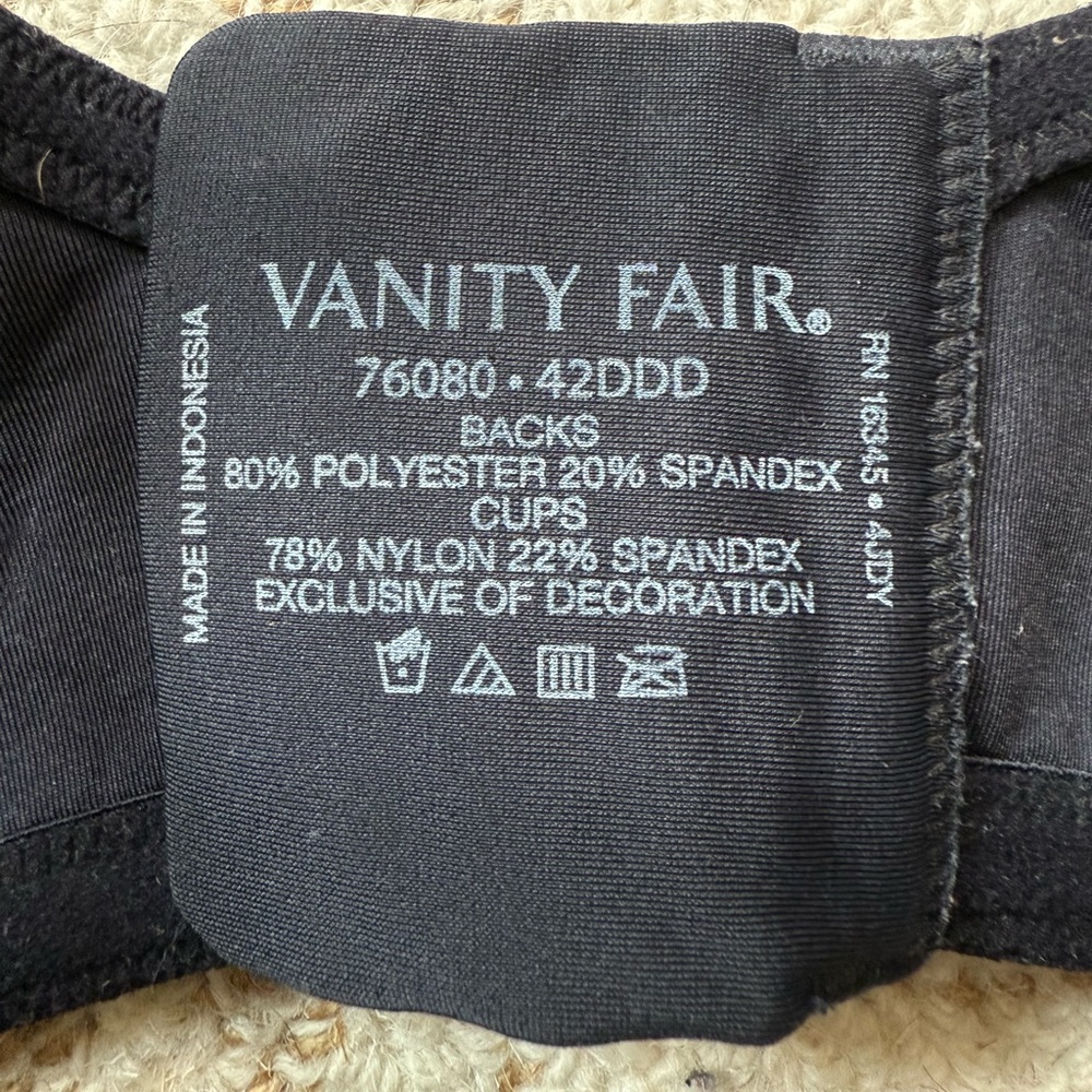 Bundle of 3️⃣ - Vanity Fair Beauty Back Minimizer Underwire Bras - 42DDD… - Picture 2 of 4